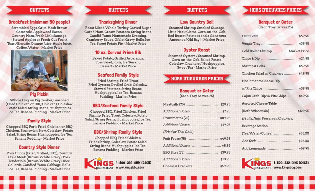 kings restaurant menu prices: A Comprehensive Guide to Affordable Dining and Halal Options