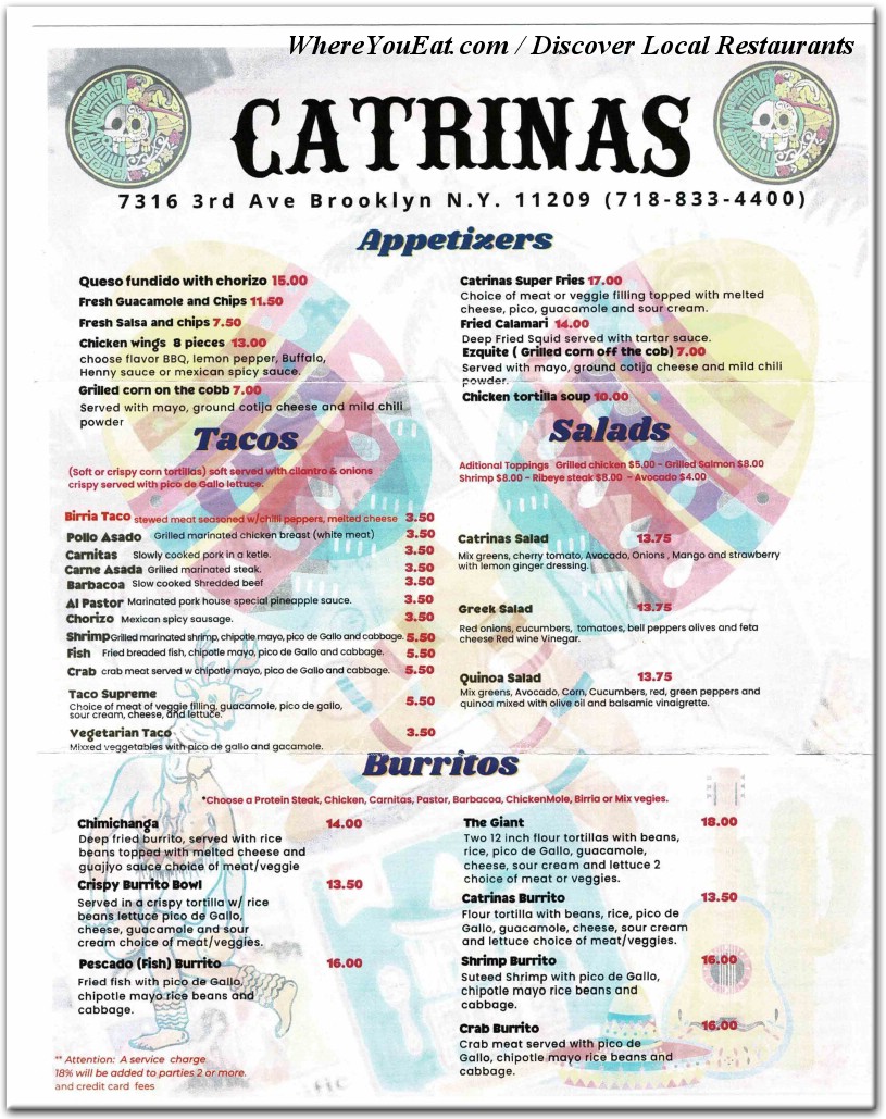 The Ultimate Guide to the Catrinas Mexican Restaurant Newton Menu: Dishes, Prices, and Hidden Gems