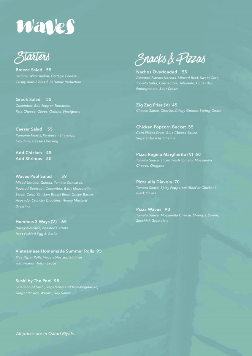 waves restaurant menu: A Comprehensive, E-E-A-T Analysis of Coastal and Global Cuisine Offerings