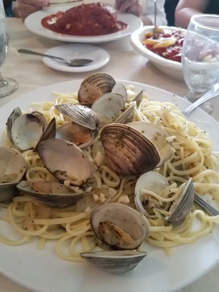 Close-up of a classic Italian-American dish served at Canali's
