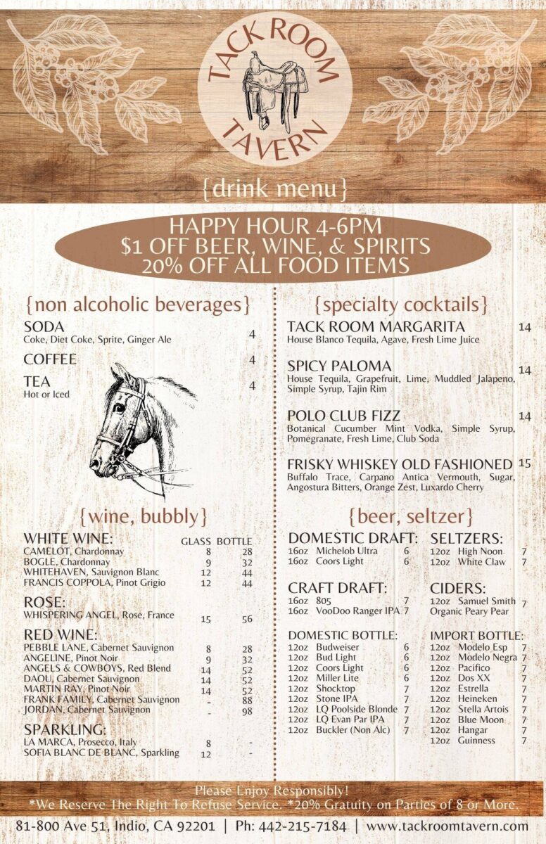 tack room restaurant & bar menu: An In-Depth Culinary Guide to Penn Valley's Open-Flame Tradition