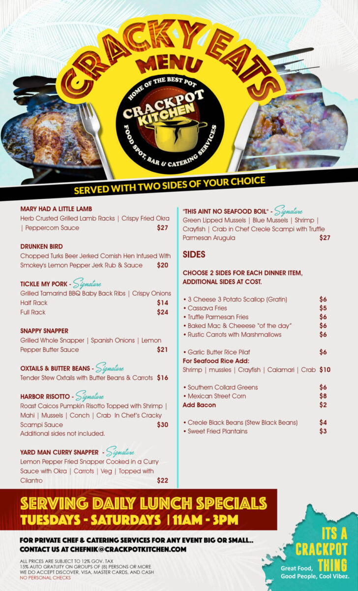 Crackpot Restaurant Menu – A Deep Dive into Towson, MD's Seafood and Global Cuisine Offerings