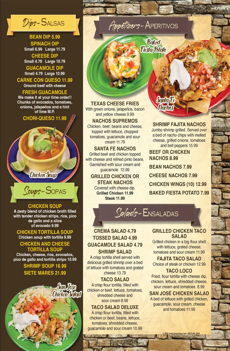 Fiesta Mexicana Restaurant Menu - A Deep Dive into Authentic Mexican Cuisine Offerings