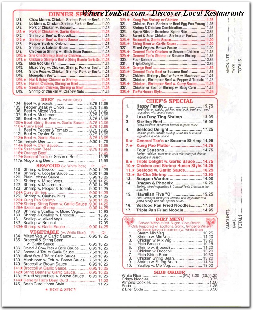 new happy garden restaurant menu: An In-Depth Culinary Analysis and Review of Classic Chinese and Specialty Dishes