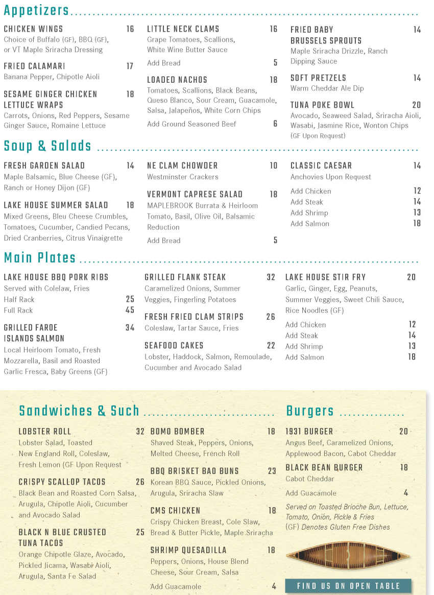 lake house restaurant morgantown menu: A Comprehensive Guide to West Virginia's Lakeside Italian-Seafood Culinary Experience
