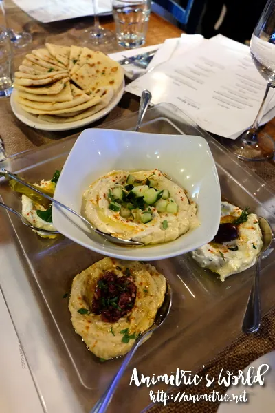 Cyma Greenbelt's wide selection of dips for an updated Philippines restaurant menu