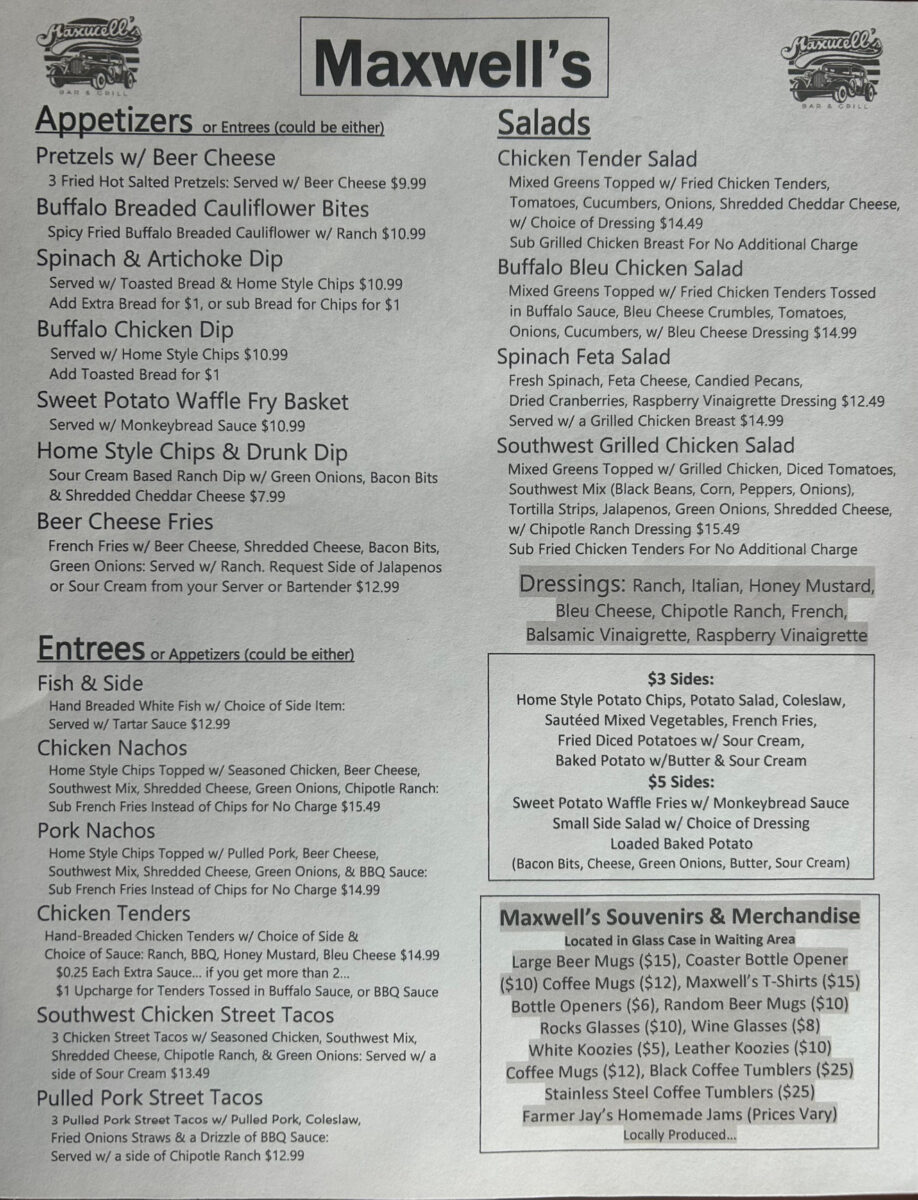 maxwell's restaurant menu: A Deep Dive into Classic American Pub Fare and Value at 59 Reade Street