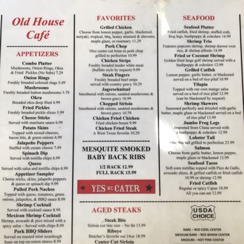 old house restaurant menu: A Deep Dive into Classic Comfort Cuisine and Current Prices
