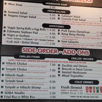 Nagano Japanese Restaurant Menu: An Expert E-E-A-T Analysis of Conover, NC's Premier Japanese Offerings