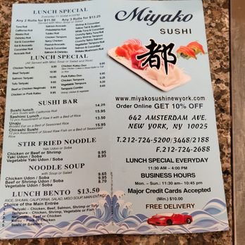 restaurant miyako menu: A Comprehensive Guide to Miyako's Authentic Japanese Dinner Offerings