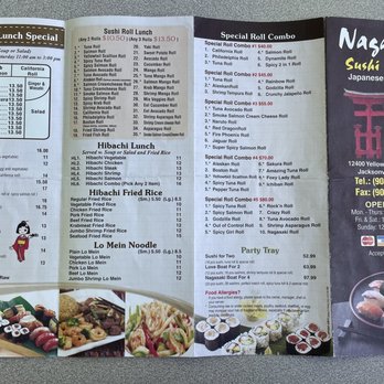 The Definitive Guide to nagasaki japanese restaurant menu: Decoding Jacksonville's Premier Japanese Culinary Experience