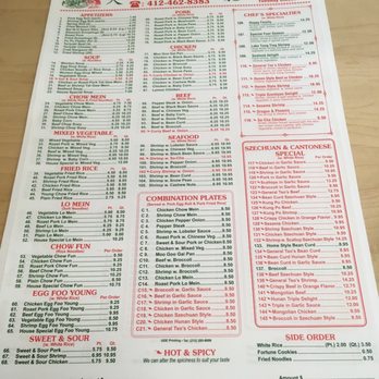 The Comprehensive and Detailed dragon chinese restaurant harrisburg menu Guide