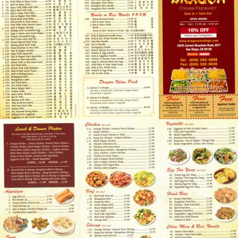 The Comprehensive and Detailed dragon chinese restaurant harrisburg menu Guide