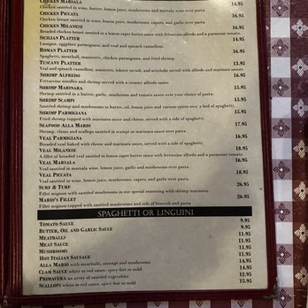 Mario's Italian Restaurant Tyler Menu: The Comprehensive Guide to Authentic Tyler, Texas Dining Offerings