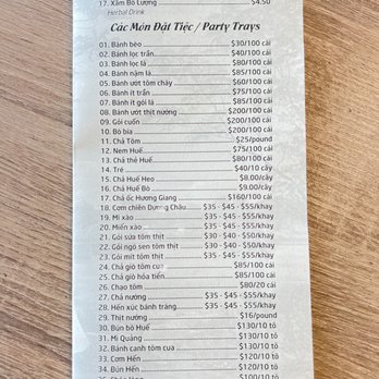 huong giang restaurant menu: A Deep Dive into Authentic Central Vietnamese Cuisine