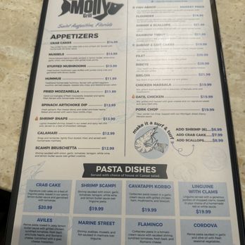 black molly restaurant menu: A Comprehensive Guide to St. Augustine's Premier Seafood Destination