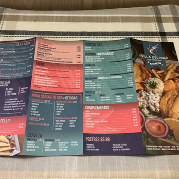 villa del mar restaurant weslaco menu: A Comprehensive Guide to Authentic Mexican Seafood Specialties