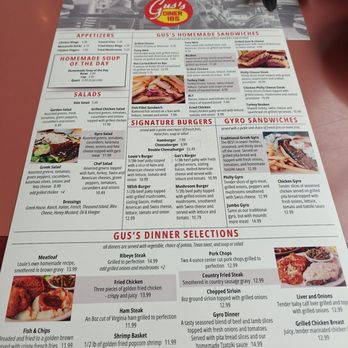 gus Restaurant Menu: A Comprehensive Guide to German Specialties and Homestyle Cuisine