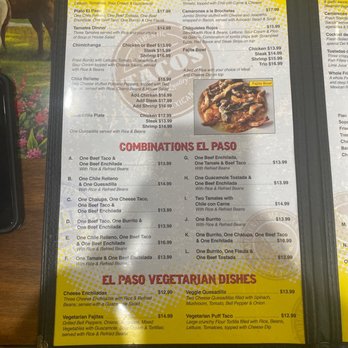The Ultimate Guide to the el paso mexican restaurant alexandria menu and Authentic Dining Experience
