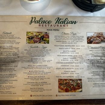 The Definitive Guide to the palace italian restaurant north menu: A Culinary Analysis for Lakeland Diners