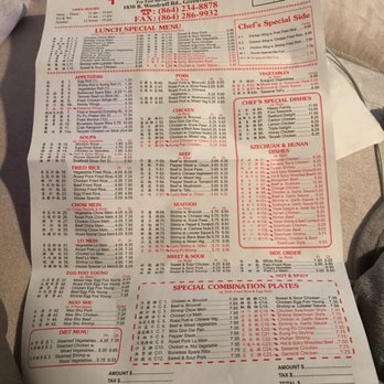 china restaurant greenville menu: A Comprehensive Guide to Authentic and Affordable Chinese Cuisine in SC