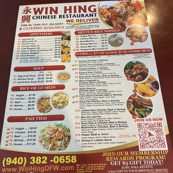 win hing chinese restaurant menu: A Definitive Guide to Authentic Chinese-American Cuisine and Ordering