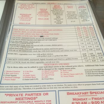 The Definitive Analysis of the famous amos restaurant menu Offerings