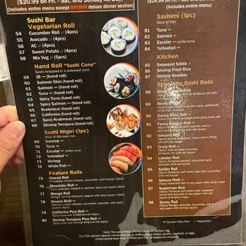 The Definitive Guide to the rainbow sushi japanese restaurant all you can eat jacksonville menu