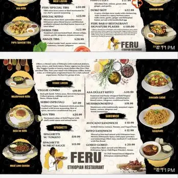 feru bar and restaurant menu: An Expert Guide to Authentic Ethiopian Cuisine