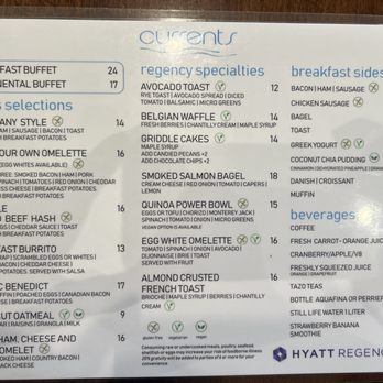 The Definitive Guide to the currents restaurant menu and Upscale Dining Experience