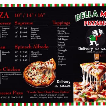 bella mia pizzeria & restaurant menu: The Definitive Gourmand's Guide to Ellicott City's Italian-American Offerings