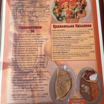 El Azteca Mexican Restaurant Walden Menu: A Comprehensive Guide to Prices, Specialties, and Ordering Options