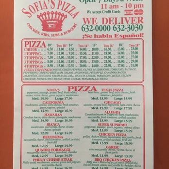 Sofia's Restaurant & Pizzeria Menu: A Comprehensive Culinary Guide to East Windsor's Italian Gem