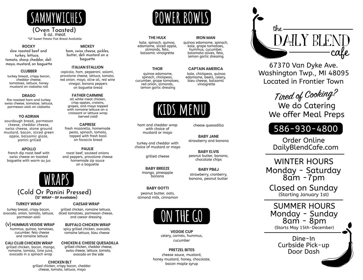 Blend Restaurant Menu – A Comprehensive Analysis of Blend Bar & Bistro's Culinary Offerings