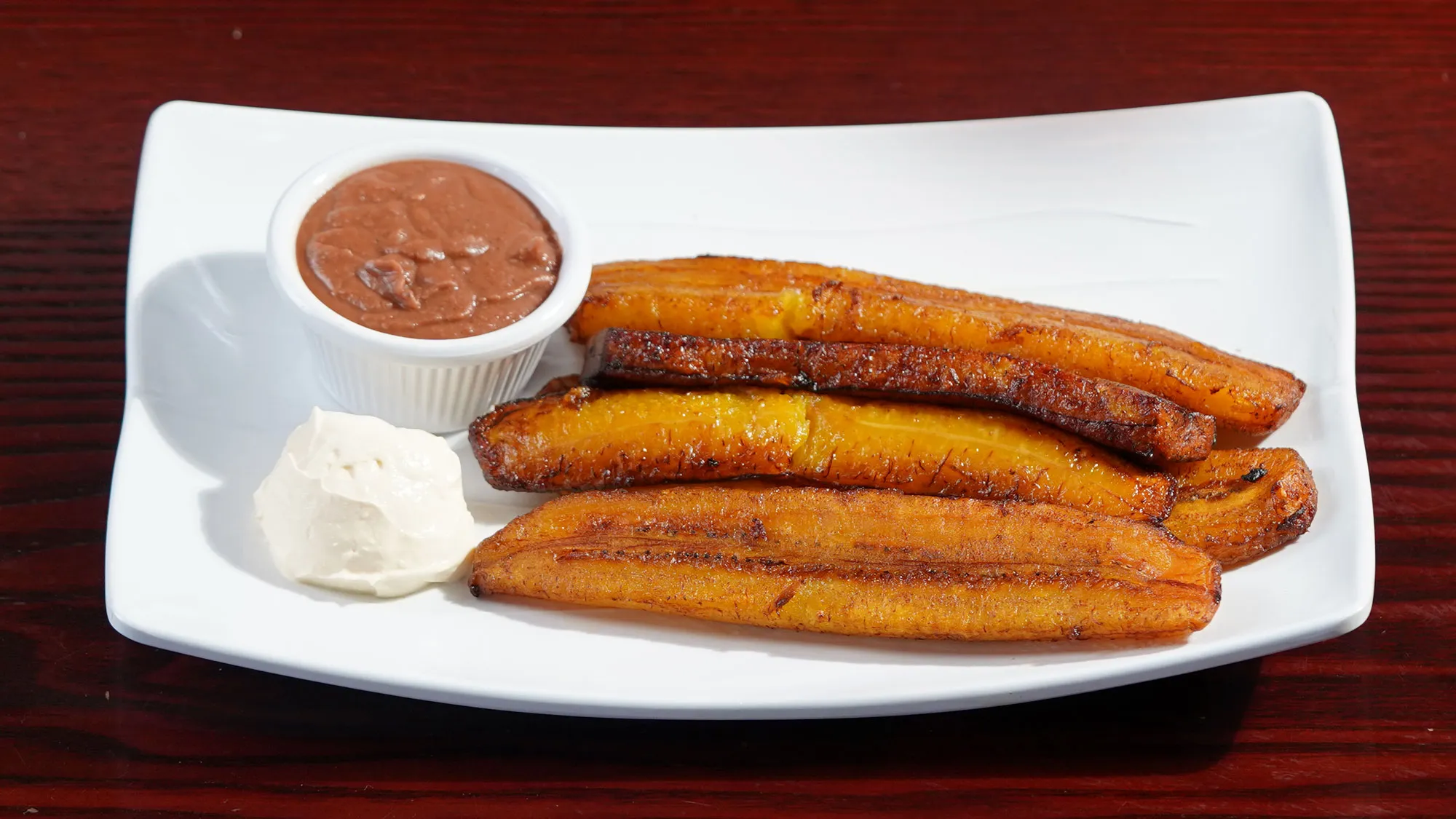 Fried plantains, a essential side dish on the armenia restaurant menu