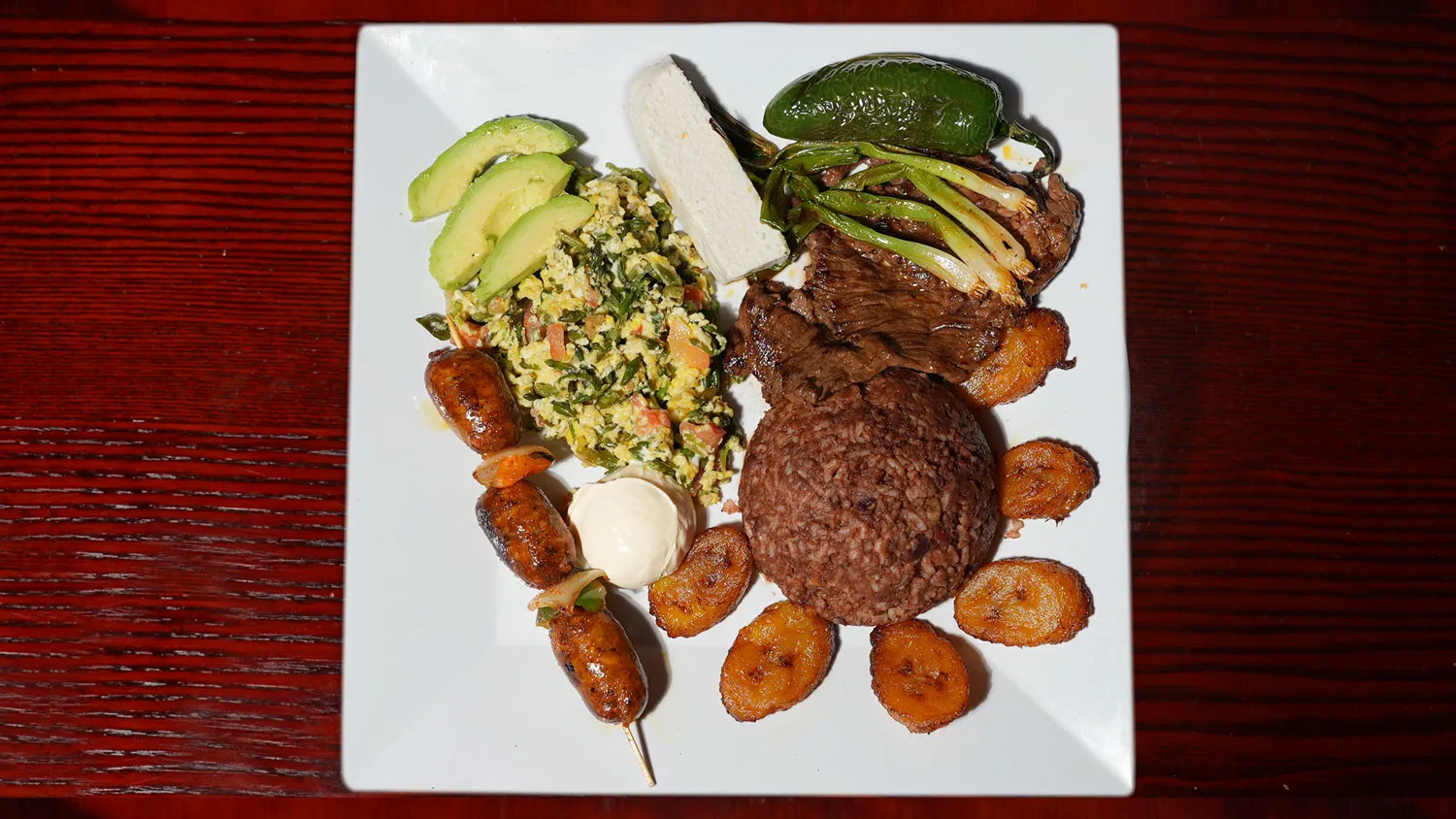 Super chivazo platter, one of the premium offerings listed in the armenia restaurant menu
