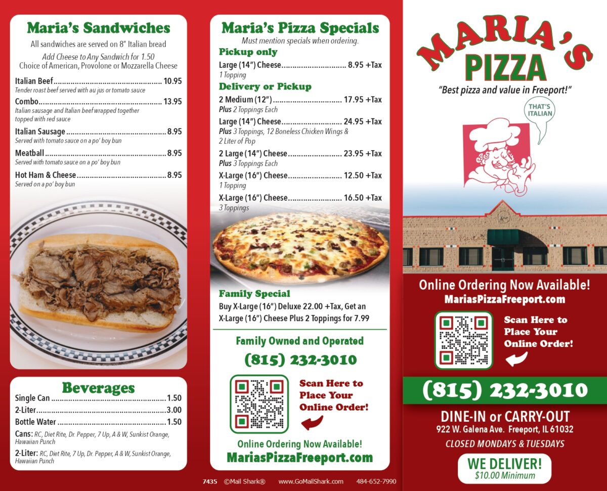 maria's pizzeria & restaurant menu: A Comprehensive Guide to Cape Coral's Italian Delights