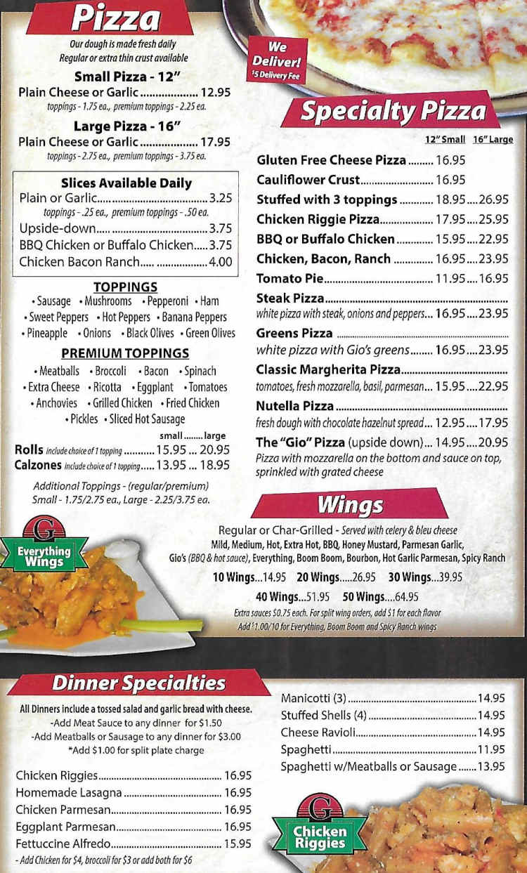 The Comprehensive Guide to the giovanni's pizzeria & italian restaurant menu and Ordering Experience The Comprehensive Guide to the giovanni's pizzeria & italian restaurant menu and Ordering Experience