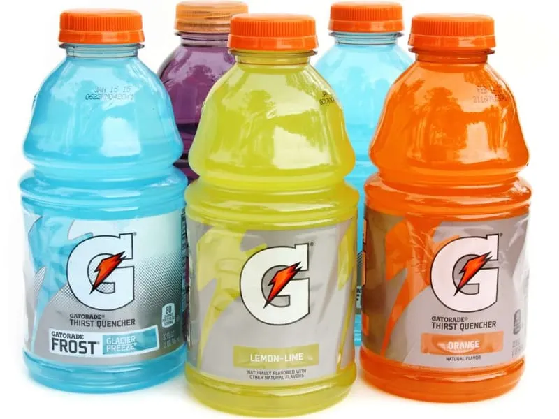 Energizing Gatorade, a popular beverage choice from the dina's restaurant menu