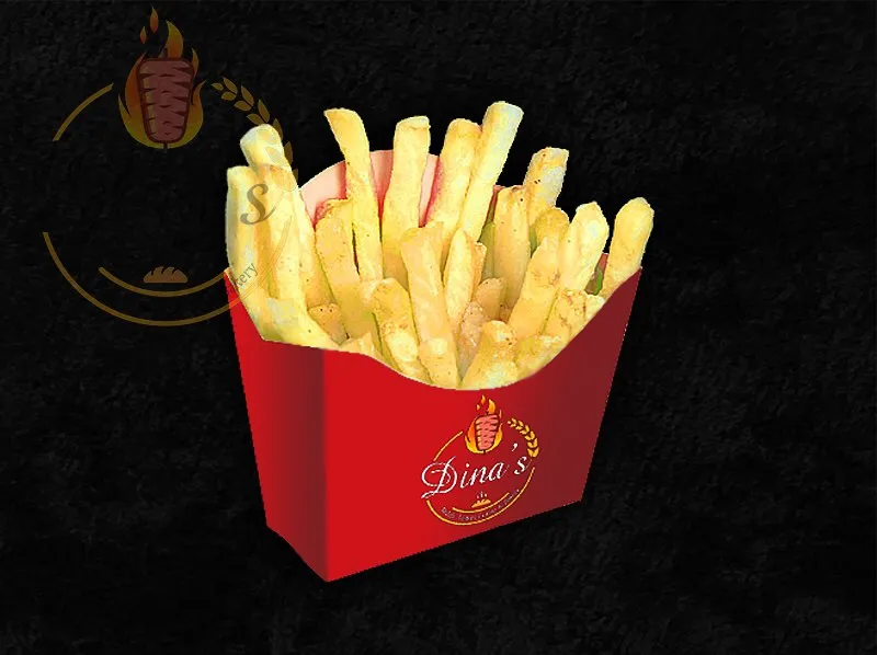 Perfectly seasoned Fries, a popular side dish on the dina's restaurant menu