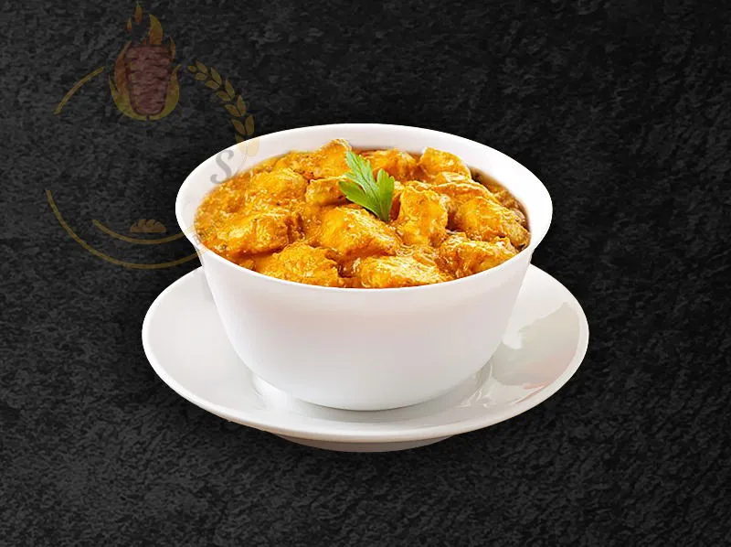 Frozen Chicken Korma stew, a rich and flavorful option from the dina's restaurant menu