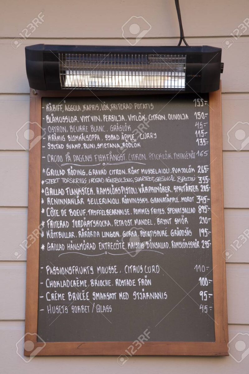stockholm restaurant menu: An Expert's Guide to Decoding Swedish Culinary Offerings