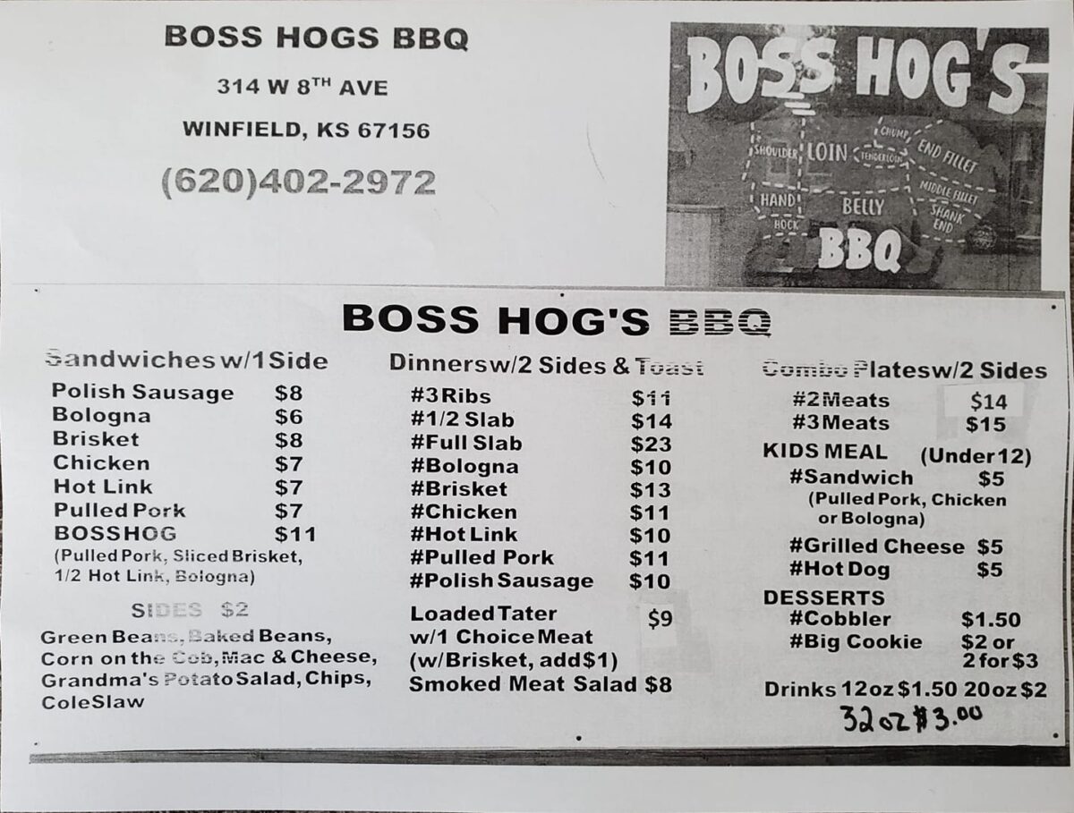 Boss Hog Restaurant Menu: A Comprehensive Guide to Carolina BBQ Dinners, Signature Burgers, and Family Packs