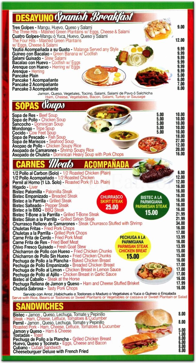 caridad restaurant menu: A Deep Dive into Authentic Dominican Culinary Excellence in NYC