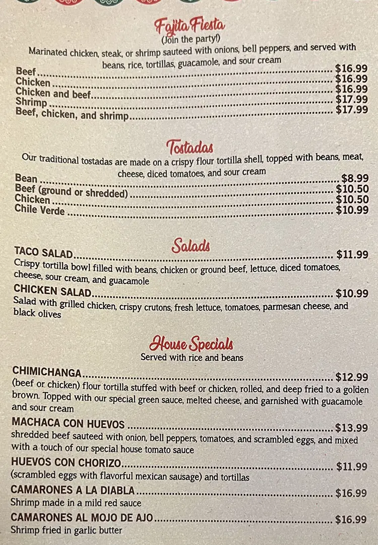 casa linda mexican restaurant menu: The Definitive Guide to Authentic Dining and House Specialties