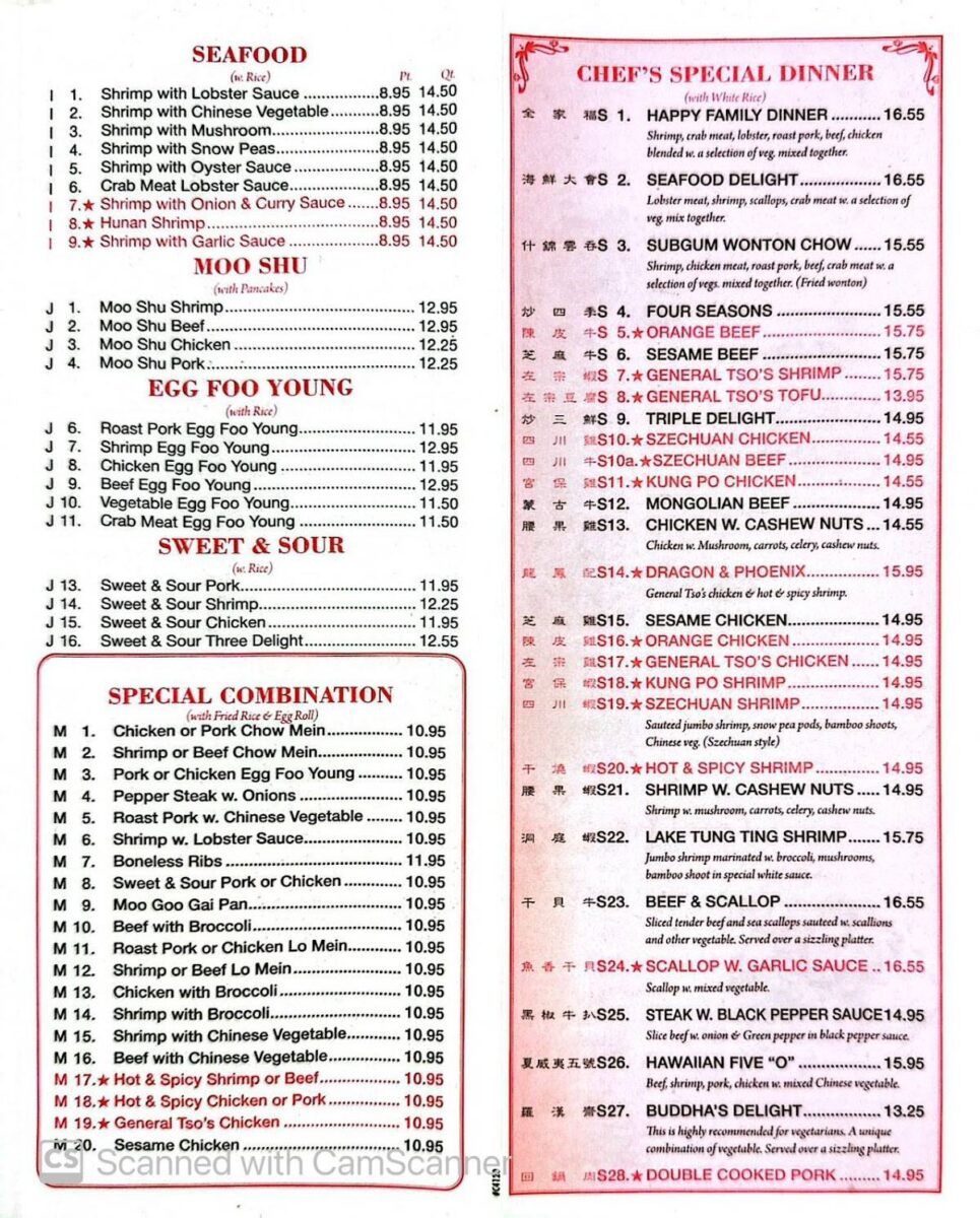 china inn restaurant wilmington menu: An In-Depth Guide to the Authentic Chinese and Thai Offerings