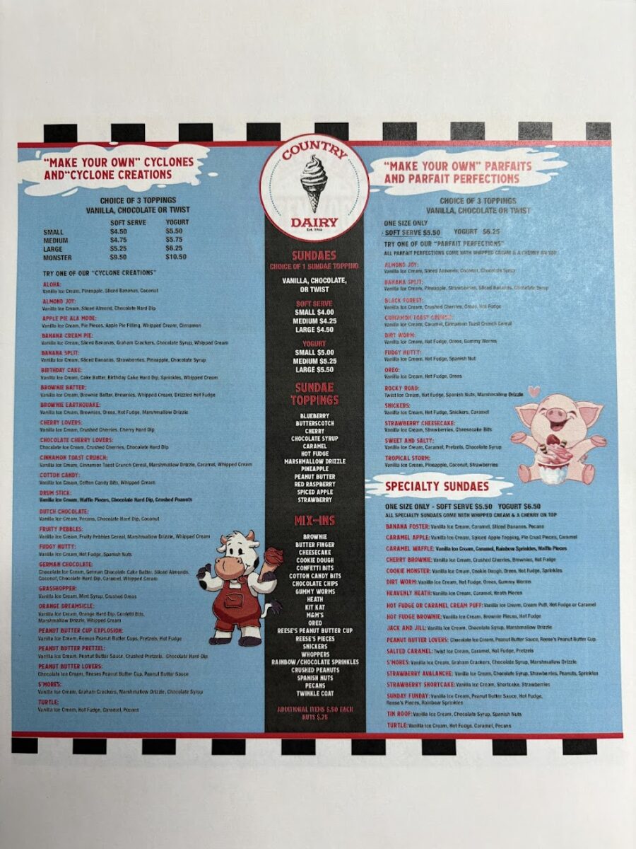 In-Depth Analysis of the country dairy restaurant menu: Value, Offerings, and Culinary Philosophy