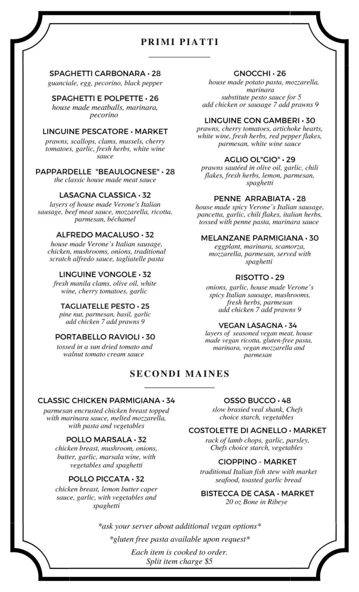 The Definitive Guide to macaluso restaurant menu: Exploring Authentic Italian Offerings in Fort Worth