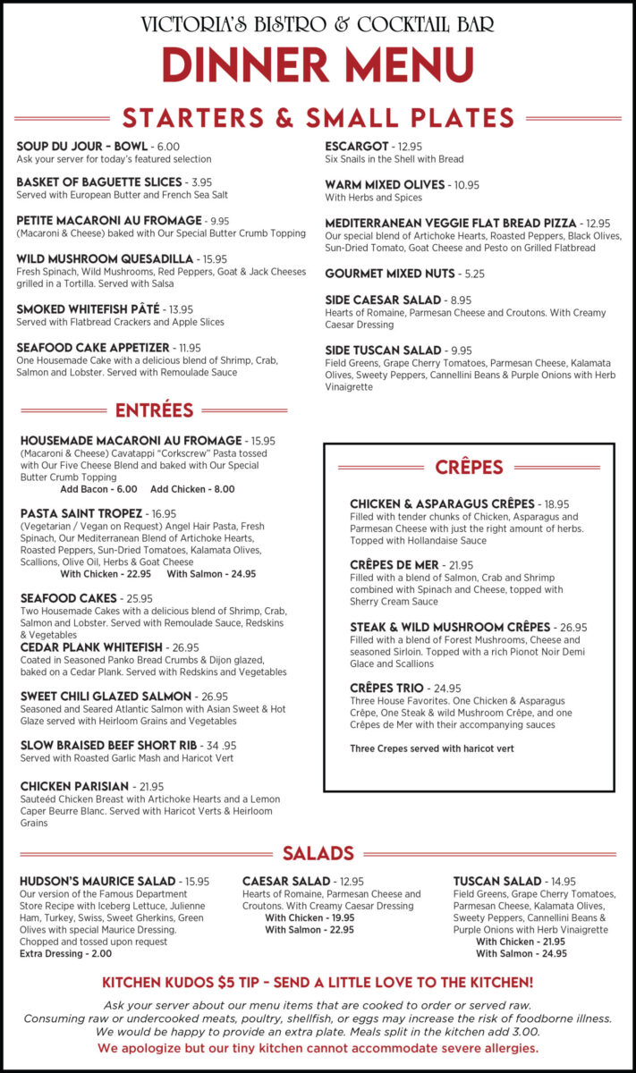 victoria's restaurant appleton menu: The Definitive Culinary Analysis of Victoria's Italian Cuisine