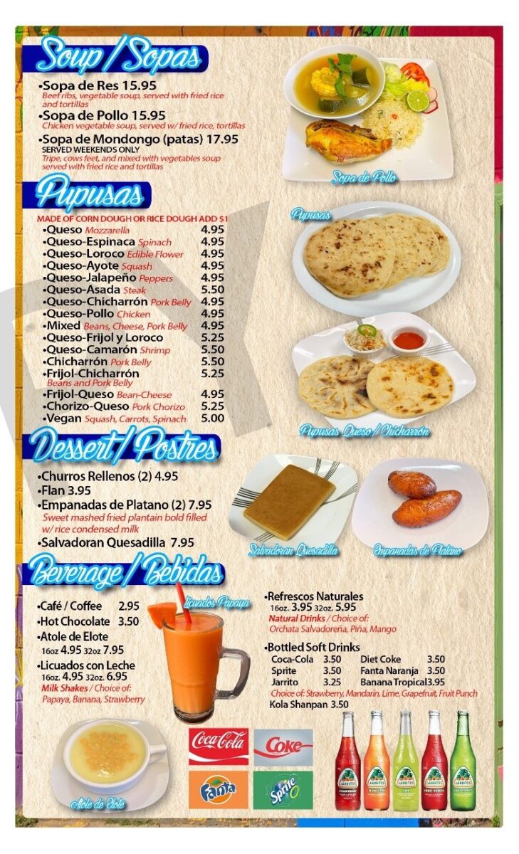 The Essential Guide to the El Salvadorian Restaurant Menu: Must-Try Dishes and Cultural Significance